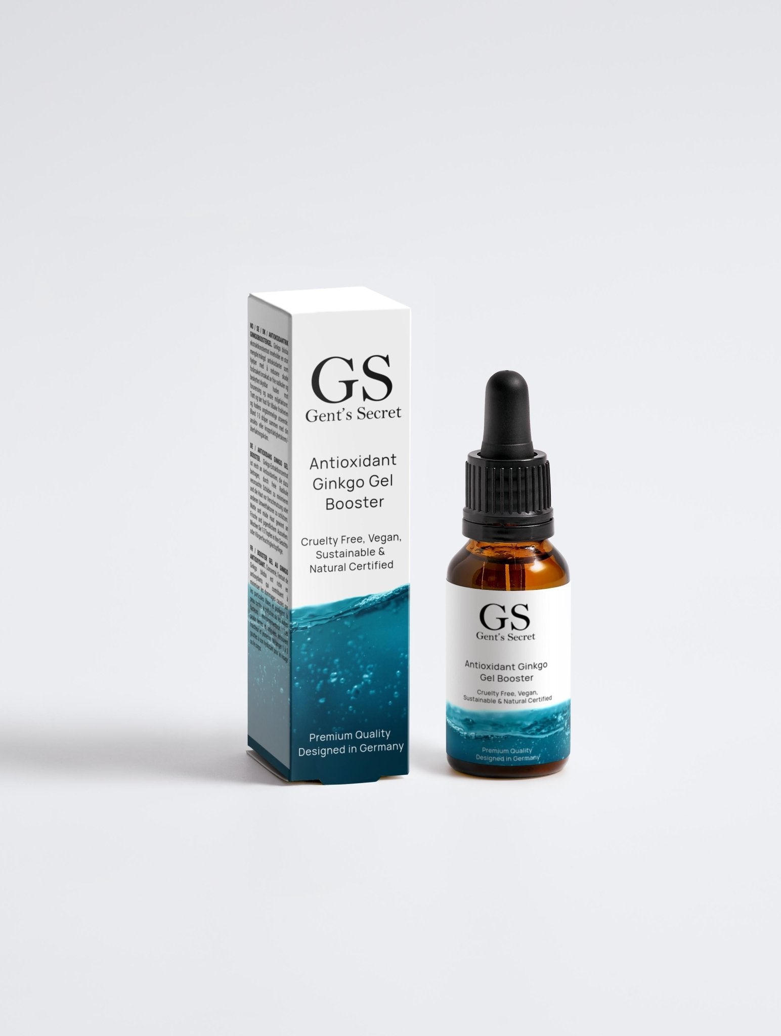 Antioxidant Ginkgo Gel Booster - Gent’s Secret